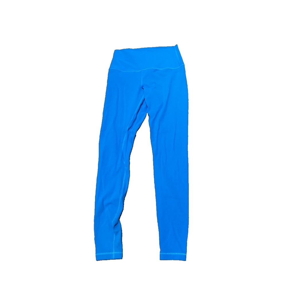 Lululemon Align leggings Size 6 Blue High Rise Pant buttery soft